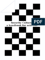 Security Culture, A Book For Activists