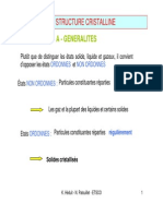 Structure Cristalline