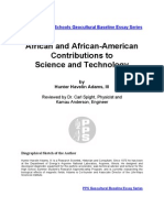 African and African-American Contributions to Science and Technology