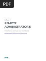 Download ESET Remote Administrator v5 Guide by thethug SN235230960 doc pdf