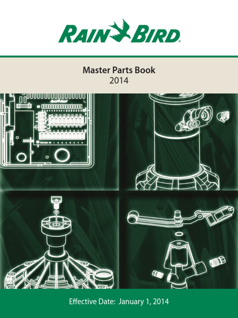 2014 Rainbird Master Parts Book | Electronic Data Interchange