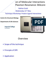 Nathan Scott Wednesday 21 May Technique Workshop: Protein-Ligand Interactions