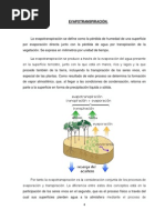 evapotranspiracion