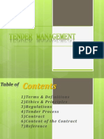 Tender Management