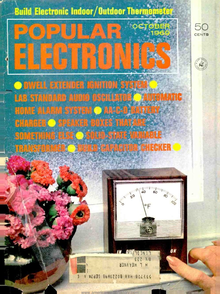 Pe 1969 10 Power Supply Loudspeaker