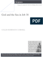 God and The Sea in Job 38: Collin Robinson Cornell