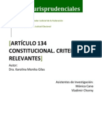 Articulo 134, análisis del artículo 134 constitucional.