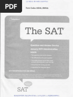 SAT Practice Test #1 Answer Key | PDF | Tests | Standardized Tests