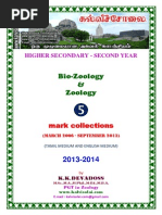 Download Tamil Nadu  Class 12  Bio-zoology-zoology  English Medium - Possible 5 Mark Questions With Answer by revamanian SN235247056 doc pdf