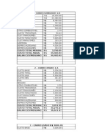 Tabela de Comparação Entre Possíveis Modelos de Transporte