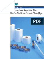 Shin-Etsu Electric and Electronic Films - R Type: Polypropylene Capacitor Film