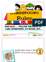 And Also - . - Follow The Rules of Labs, Workshops, Ict Rooms, Etc