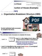 WBS-Construction House