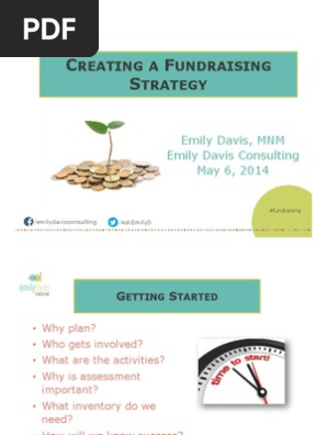 Fundraising strategy