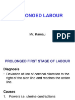 Prolonged Labour: Mr. Kamau