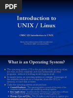 Intro To Unix