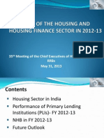 State of the Housing Sector by Shri Lalit Kumar, NHB