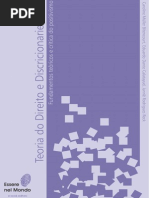 Teoria Do Direito e Discricionariedade Fundamentos Teóricos e Crítica Do Positivismo