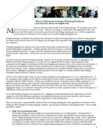 White Paper 1 Strategic Planning Readiness