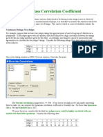 Intra-Class Correlation Coefficient: Continuous Ratings, Two Judges