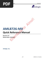 AML8726-MX: Quick Reference Manual