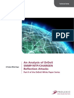 An Analysis of DrDoS SNMP-NTP-CHARGEN Reflection Attacks White Paper A4 042913