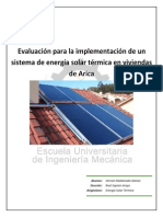 Trabajo 1 Solar Termica