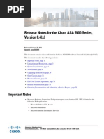 Download Release Notes for the Cisco ASA 5500 Series Version 84x by Sam Manua Njuguna SN235269757 doc pdf