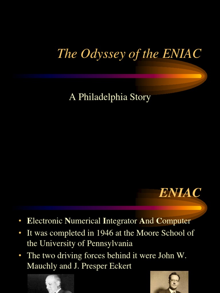 ENIAC | PDF | Office Equipment | Computing