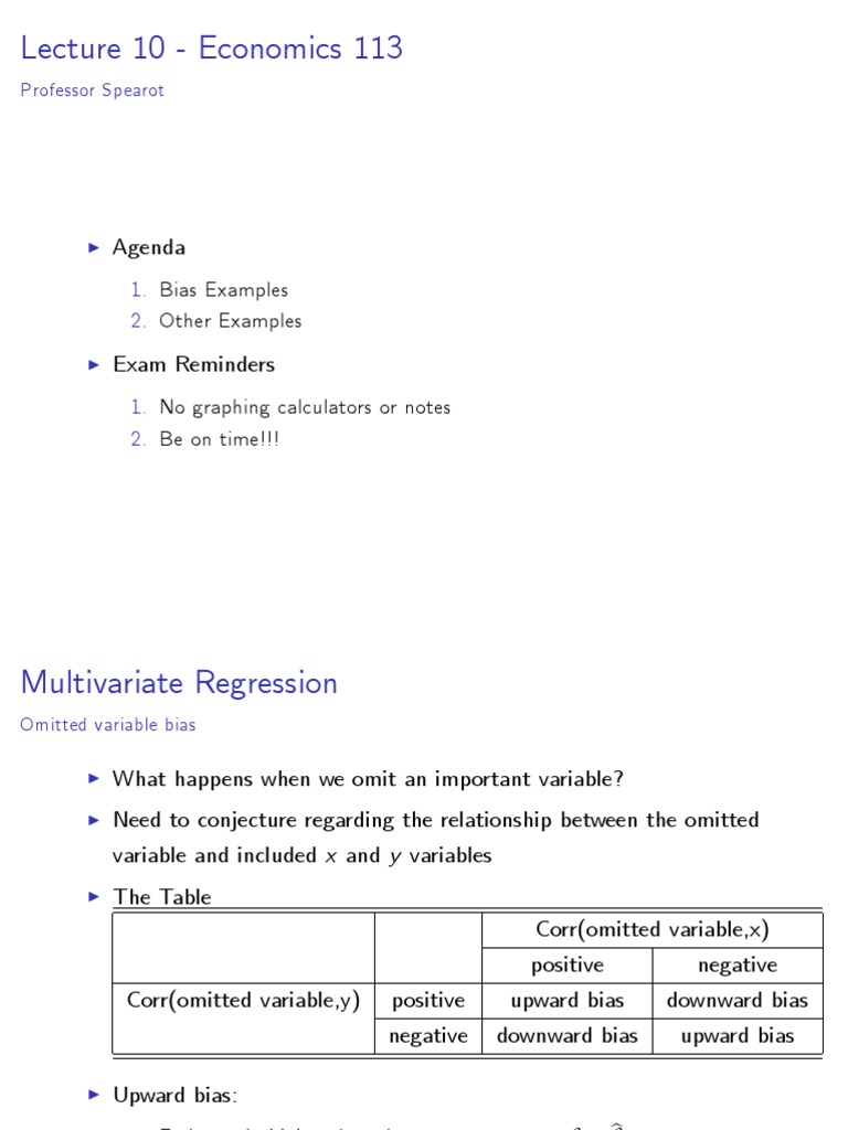 Multivariate Regression Analysis Pdf