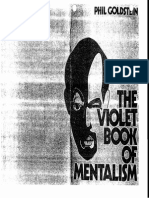 Phil Goldstein - Violet Book of Mentalism