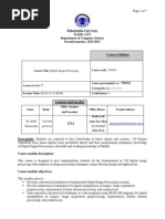 Course Syllabus: Assistant Professor Dr. Qadri Hamarsheh