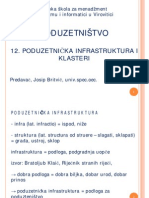 12 Poslovna Infrastruktura i Klasteri