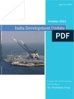 India Development Update Oct '13 World Bank