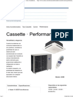 Carrier® Performance - Cassette - CC AIRES S.A.S. - Aires Acondicionados y Sistemas de Refrigeración