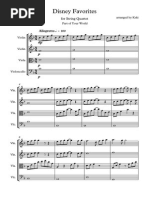 Can You Feel The Love Tonight Pdf String Quartet Wedding