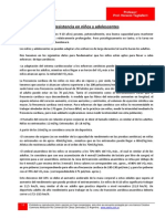 918 - Resistencia en Niños y Adolescentes