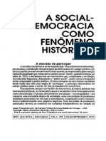 Adam Pzeworski - A Social-Democracia Como Fenômeno Histórico