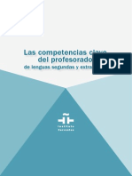 Competencias clave del profesorado de lenguas segundas y extranjeras. Instituto Cervantes (2012)