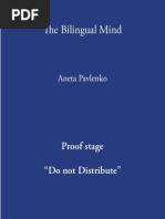 Multilingual Cognition and Language Use Processing and Typological ...