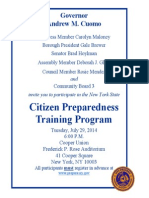 Citizen Preparedness Training Program