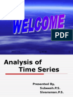 Analysis of Time Series