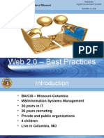 Web 2.0 - Best Practices