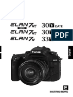 Canon Elan7n Instructions