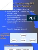 Chapter 5: Transforming EER Diagrams Into Relations: Mapping Regular Entities To Relations