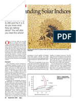 Understanding Solar Indices