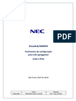 NEC_iPasolink - Configuração LAG