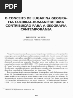 Conceito de Lugar Na Geografia Cultural
