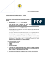 Instrucciones Al 1er Trabajo CF II