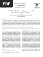 An LVDT-based Self-Actuating Displacement Transducer